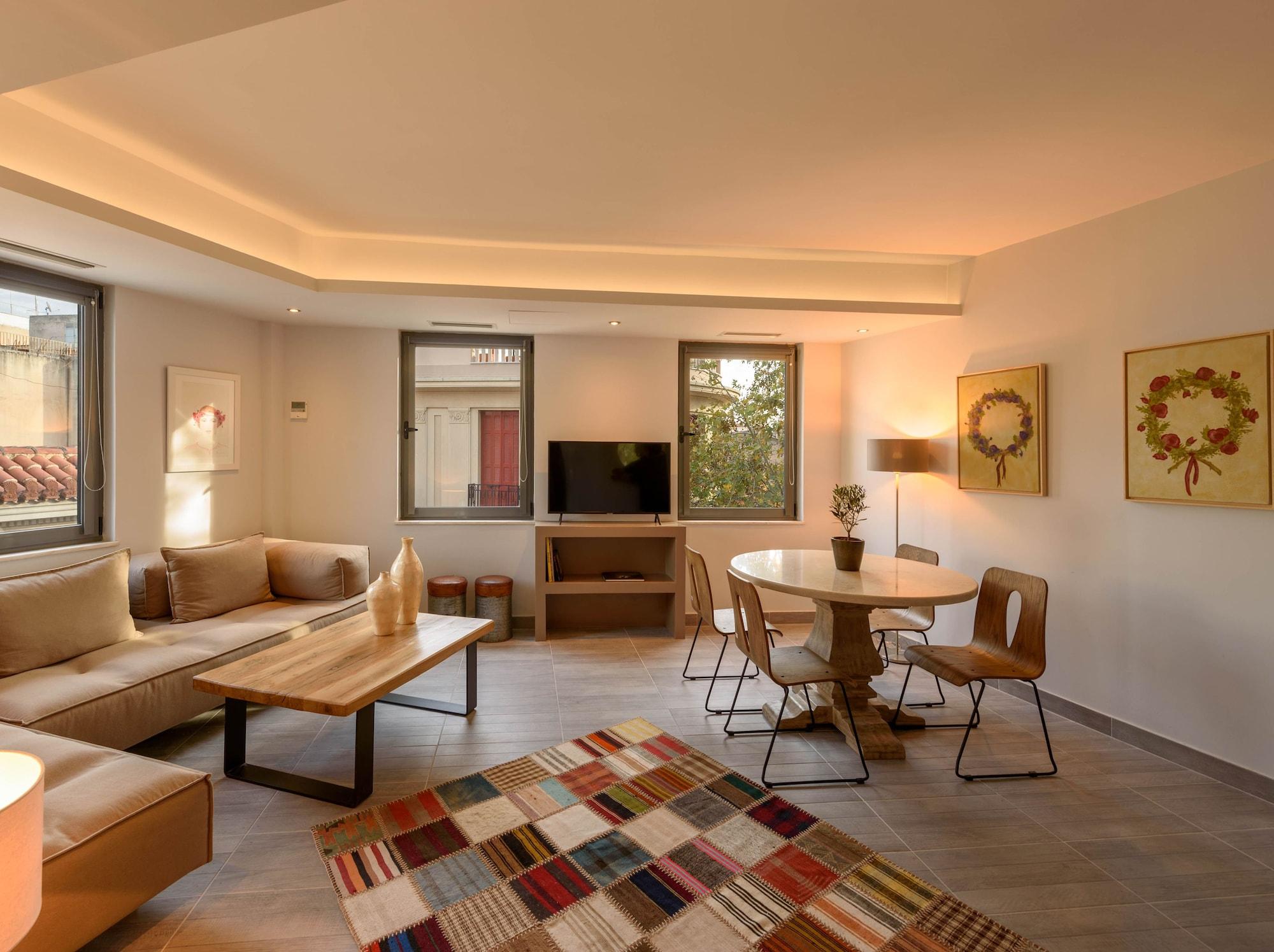Fos Residential Apartments Атина Екстериор снимка