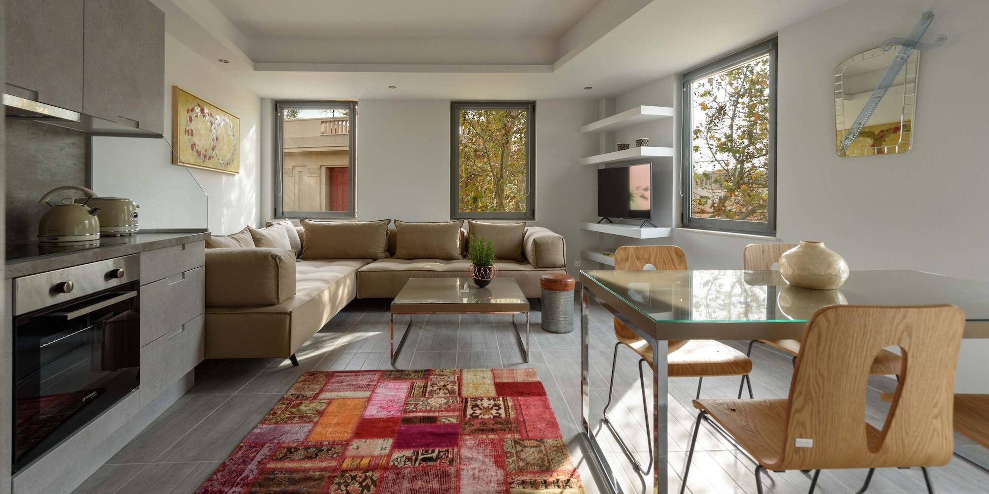 Fos Residential Apartments Атина Екстериор снимка