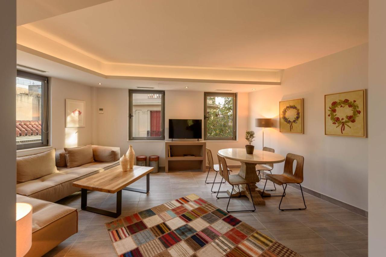 Fos Residential Apartments Атина Екстериор снимка