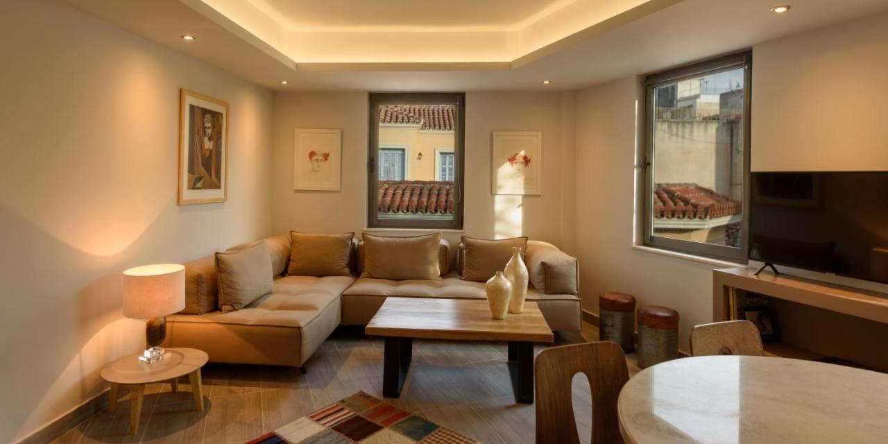Fos Residential Apartments Атина Екстериор снимка